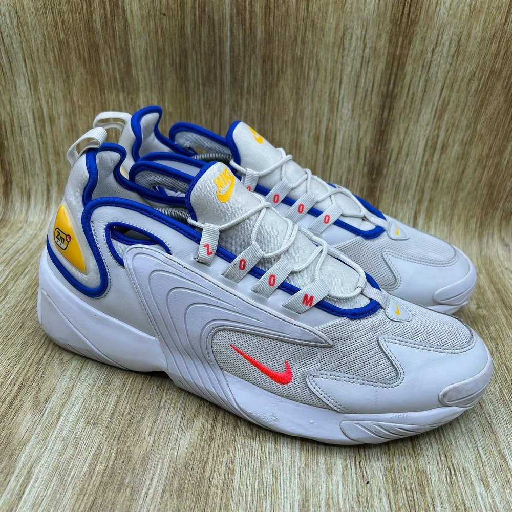 Nike Zoom‎ 2K Men's Size 12 Platinum Tint Shoes Sneakers White AO0269-005